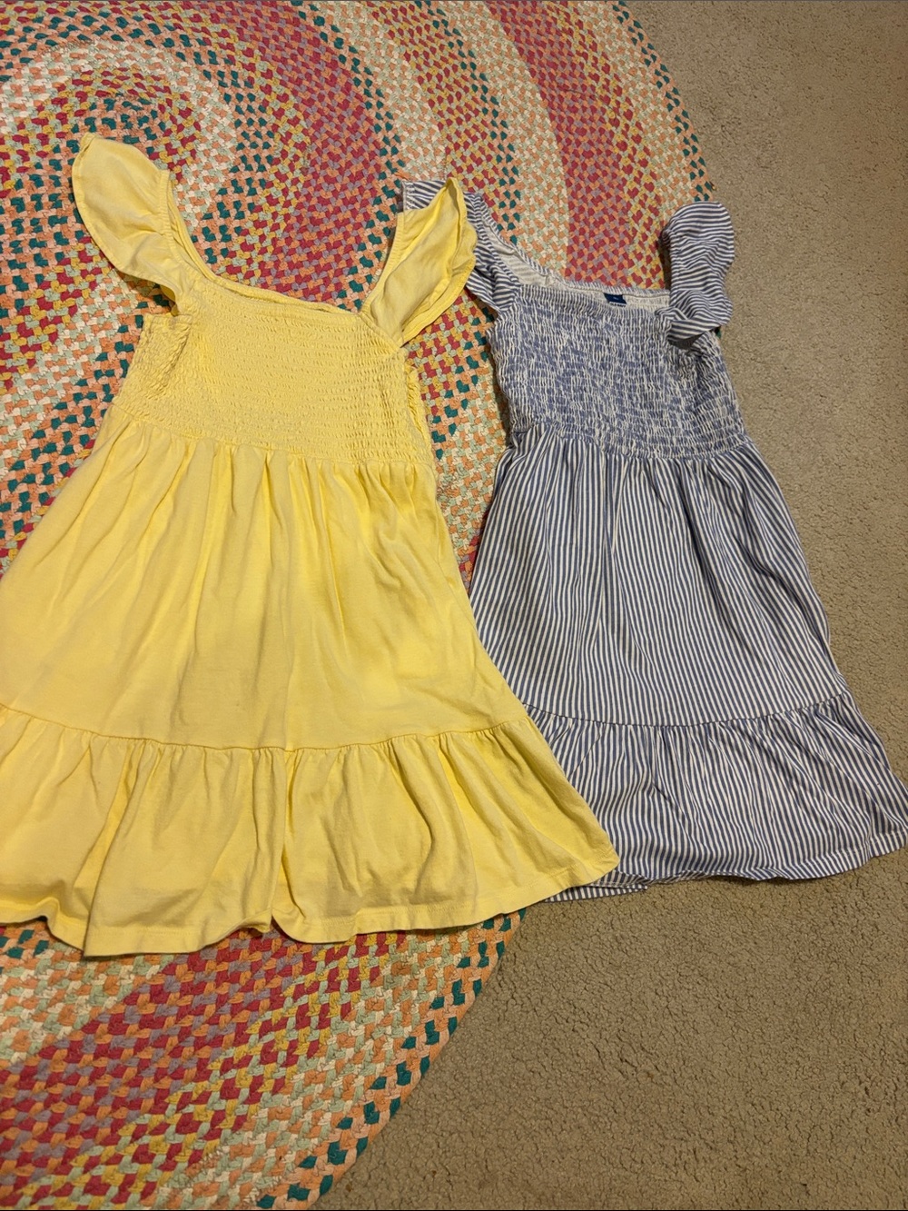 Old Nacy Flutter-Sleeve girls Medium (8) Dress